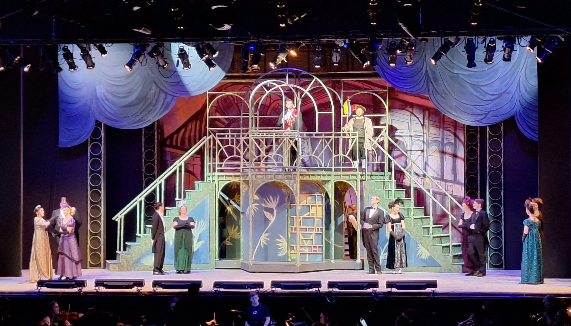 My Fair Lady Set Crew